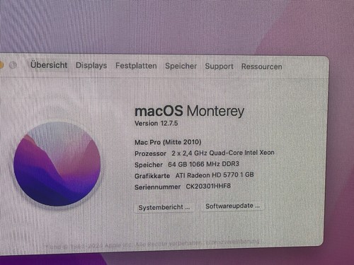 Mac pro 2010 - 5.1,