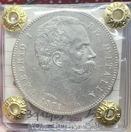 Regno italia umberto i - regno, 5