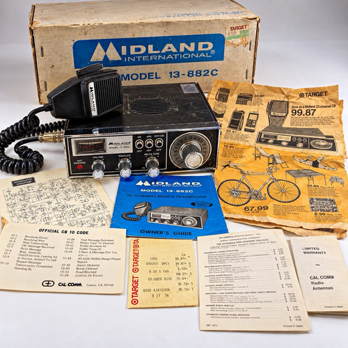 1976 midland 882c radio - 1976,