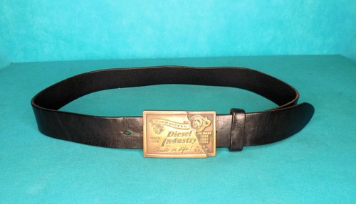 Ceinture diesel cuir noir - diesel,