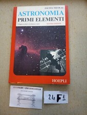 FAUSTA NICOLAU  ASTRONOMIA  PRIMI ELEMENTI 1978 HOEPLI   ms24F 1