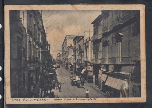 Cartolina torre annunziata - cartolina,