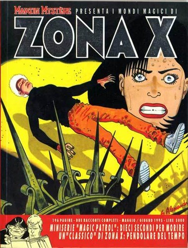 Fumetto zona martin - x, mystere