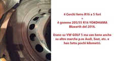 4 CERCHI IN FERRO 16 POLLICI