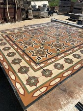 Cementine piastrelle pavimenti tessere siciliane d'epoca