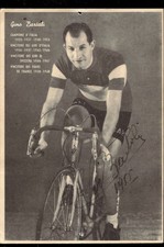 cartolina ciclismo Bartali autografata
