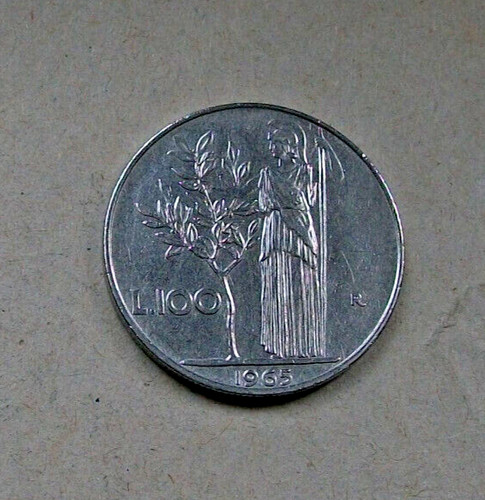 1965 100 lire minerva - 1965,