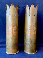 Coppia di Vasi in Bronzo da