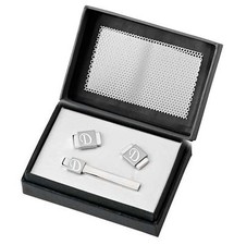 SET GEMELLI e FERMACRAVATTE con TESTO INCISO!!