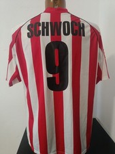 MAGLIA SHIRT CALCIO FOOTBALL VINTAGE VICENZA 1902 BIEMME # 9 SCHWOCH TG XL