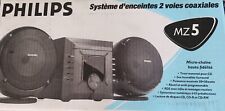 PHILIPS MZ5 NERO - SISTEMA AUDIO COMPATTO - NUOVO NELL'IMBALLO ORIGINALE SCATOLA
