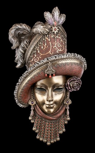 Maschera veneziana con - maschera,