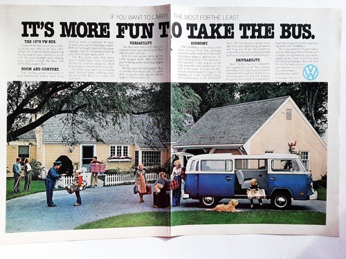 1978 volkswagen bus - bus,