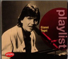 Gianni Togni PLAYLIST RARO CD del 2016