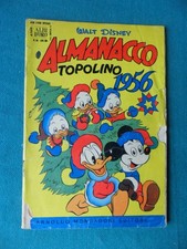 ED. MONDADORI   A. O . N 50    ALMANACCO TOPOLINO 1956    ORIGINALE !