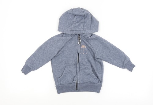 Giacca basic blu bambino - blu,