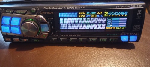 Alpine cda 9815 - 9815, or