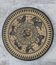 Piatto decorativo in ceramica