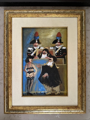 Artista salvo lombardo olio - artista,