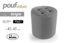 POUF MODERNO CILINDRICO