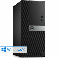PC Computer Desktop Tower Ricondizionato GRADO B Dell i5 Ram 8Gb SSD 240 Win10