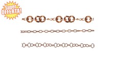 Catena per grondaie pluviale per grondaia, gazebo, ingressi, tettoie in rame