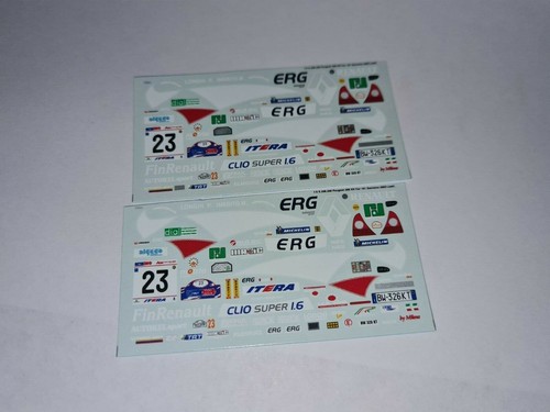 Decal racing43 renault - 1:43, racing43:renault