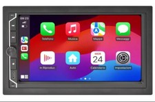 VM018 MEDIASTATION ANDROID APPLE CARPLAY E ANDROID AUTO WIRELESS monitor 6.75”