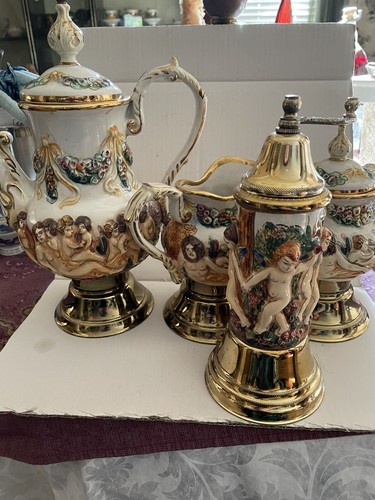 Antique porcelaine coffee set - porcelaine,