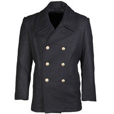 BW Bundeswehr Marine Colani blu scuro Caban giacca marina cappotto corto coat XS-4XL