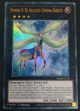 NUMERO 8: RE ARALDICO GENOMA-EREDITA' Ultra Rara BLMM IT152 1 Edizione Yu-Gi-Oh!