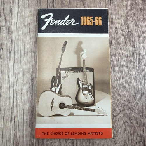 Fender 1965 catalogo - fender, 1965-66