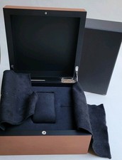 Panerai Scatola Orologio Espositore in Legno con Custodia da Viaggio Autentica