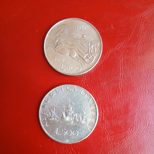 Lotto monete 500 lire - 2,