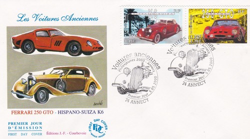 Francia 2000 fdc auto - 2000,