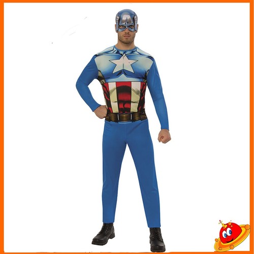 Costume uomo capitan america - costume,
