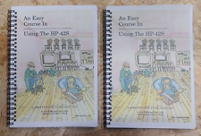 HP 42S CALCULATOR MANUAL AN EASY COURSE IN USING THE HP-42S ENGLISH TWO PARTS