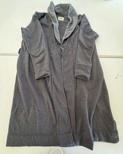 Giacca cardigan UGG donna grigio foderato in pile avvolgente RN 88276 taglia 2X