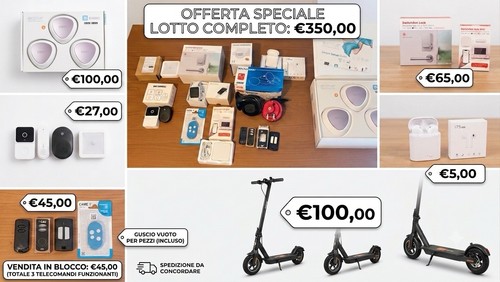 Materiale elettronica varia - materiale, di