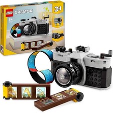 LEGO Creator 3 in 1 Fotocamera Retro, Macchina Fotografica Giocattolo da Costrui