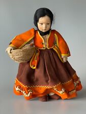 Lenci Torino. Sardegna, bambola regionale in costume sardo. 1930 circa