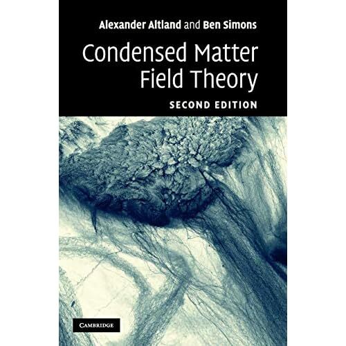 Condensed matter field theory - field,