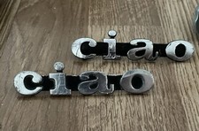 DUE SCRITTE PER PIAGGIO CIAO SCRITTA PIAGGIO CIAO USATA