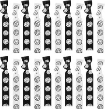 46 Elastici per Capelli Da Pallavolo, in Confezione Grande, Fascia Elastica per 