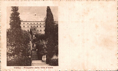 Roma tivoli villa este f - ,