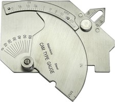 Manometro per saldatura a filetto tipo camma in acciaio inossidabile - righel...