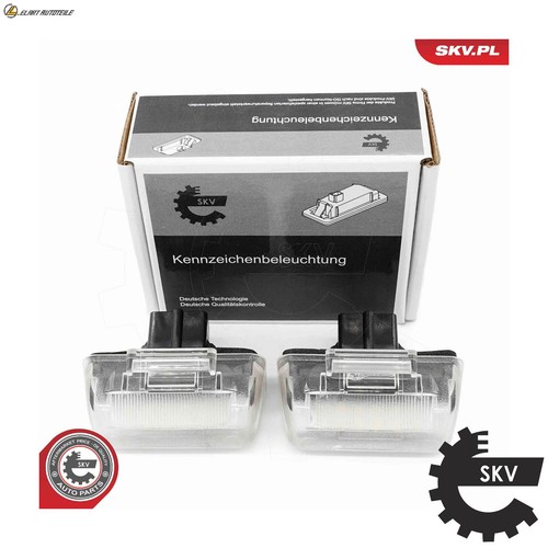 Luce targa 72skv541 per ford - luce,