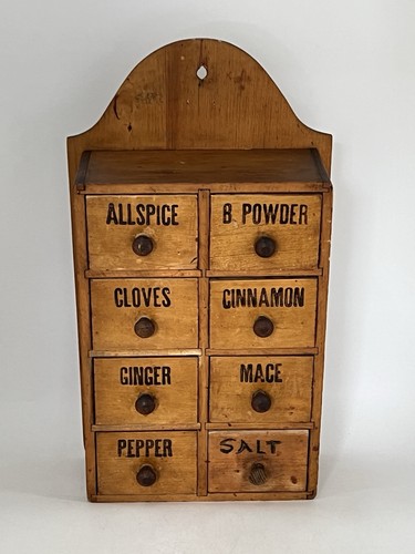 Cassettiera farmacia vintage