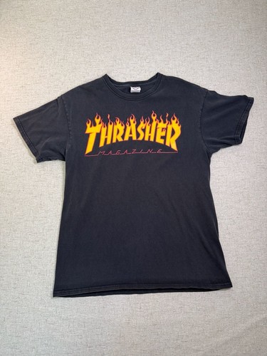 Rivista thrasher logo fiamma - thrasher,