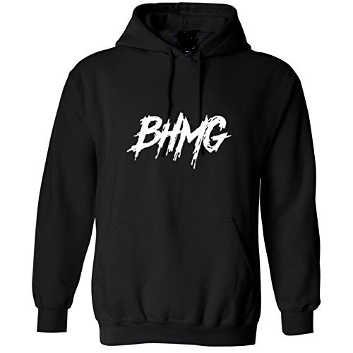 Felpa con cappuccio bhmg gue - felpa,
